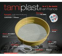 Tamis plastique ' tamiplast' TALIAPLAST pour professionnel N°6- 370502