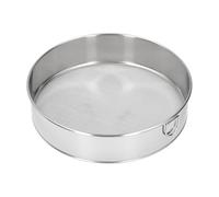 Tamis rond 20,3 cm 80 mailles tamis à farine plaqué acier inoxydable 304 revêtement antiadhésif grande capacité pour la cuisson de farine de sucre en poudre de cacao