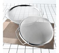 tamis, Tamis à farine en acier inoxydable mailles fines, 1 pièce, for laver le riz, les fruits et légumes, fournitures de cuisine(10 Inch)