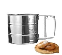 Tamiseur à Farine pour la Pâtisserie Outil de Tamis à Main Ergonomique | Tamiseur à Sucre Glace pour Sucre Poudre de Café Pâtisserie Cuisine Ustensile de Cuisine