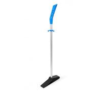 Tampel Cale Porte Caoutchouc Excellente Adhérence, Antidérapant - Manche Aluminium 80 cm - Bloc Porte Sol Résistant - Arrêt de Porte Professionnel - Butée de Porte Lourd Idéale Pour Ménage Industriel