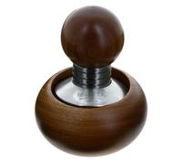 Tamper Café Motta 58 Mm Acier Et Bois Foncé Avec Support
