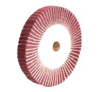 Tampon à récurer Non tissé 1 pièce, meule 4 "/5"/6 "/8"/10 "/12" | Roue de polissage à rabat, disque en fibre de Nylon, alésage de 20mm, épaisseur de 1 "(Grit 240,150x25mm)