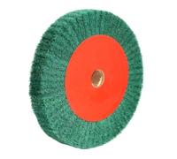 Tampon à récurer Non tissé 1 pièce, meule 4 "/5"/6 "/8"/10 "/12" | Roue de polissage à rabat, disque en fibre de Nylon, alésage de 20mm, épaisseur de 1 "(Grit 180,125x25mm)