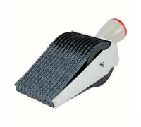 Tampon à rouler alphanumérique réglable, gaufreur de code pour les dates d'emballage et les numéros de lot, ceinture rotative avec chiffres et ponctuation, ABS + outil d'artisanat en métal (1 12 bits)