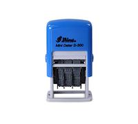 Tampon dateur Mini Dater Shiny S de 300, à 2025, tampon encreur bleu, même Teinture