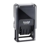Tampon dateur personnalisable Trodat Printy 4750 bicolore - 2 lignes + date
