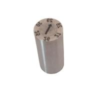 Tampon dateur réglable pour plastique Accessoires en plastique, tampons de Date 1000, Inserts de noyau interchangeables SUS420, 2/5 pièces(Year stamp,2pcs 8x20mm)