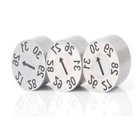 Tampon dateur réglable pour plastique Tampon industriel SUS420 Non remplaçable, année, mois, noyau, Date marquée for un marquage de précision, 2 pièces/10 pièces(Year stamp,2pcs 5x8mm)
