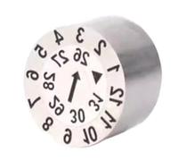 Tampon dateur réglable pour plastique Timbres à Double Date par Injection plastique, 2 pièces/5 pièces, Inserts de Code année mois(8 * 18 * 25mm,5pcs 20x14mm)