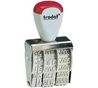 Tampon dateur trodat 1010 encrage séparé changement par molette date 4mm utilisation avec tampon encreur