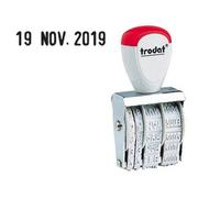 Tampon dateur trodat 1010 encrage séparé changement par molette date 4mm utilisation avec tampon encreur