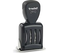 Tampon dateur Trodat 2910 date + entrée, facilement réglable, parfait pour marquer des documents