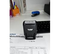 Tampon dateur Trodat Printy 4820, mois en espagnol abrégés, hauteur date 4 mm, encre noire auto-encreur