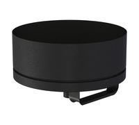 Tampon de bas de conduit isolé - double paroi - Jeremias DW-BLACK 150 mm