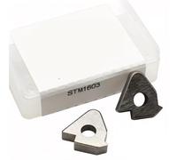 Tampon De Couteau À Filetage STM1603, Accessoires Tour CNC, Cale D'insertion En Carbure Pour Outil Tournage 10 Pièces Plaquettes de Carbure CNC