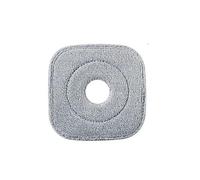 Tampon de Nettoyage de Sol carré en Microfibre Lavable 1 pièce de Rechange pour Balai Rotatif.