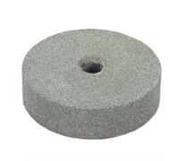 Tampon de polissage de bi-joux Roue de polissage en fibre roue ronde nylon, outil forme, meulage, for meuleuse 1 pièce(Gray)