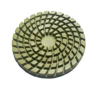 Tampon de polissage diamant épaissi de 4 pouces 100 mm | For carreaux de terrazzo, ciment, revêtement de sol durci par époxy, pierre de rénovation en béton(200)