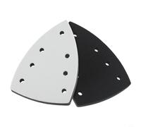 Tampon de Ponçage Triangle 150x100mm 7 Trous EVA | pour mousse EVA flocquée, protège la pour palette, compatible disques 7 trous, taille 150x100mm, usage intensif