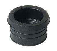 Tampon de raccordement NICOLL mâle-femelle métal plastique - élastomère noir - Ø 32/12/22 mm - H. 25 mm - RMPF