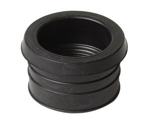 Tampon de raccordement NICOLL mâle-femelle métal plastique - élastomère noir - Ø 40/12/30 mm - H. 25 mm - RMPH