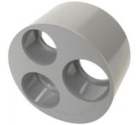 Tampon de réduction pvc mâle - 3 trous - T443 NICOLL