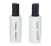 Tampon de rotation hydraulique pour siège de toilette K-4713T-0 | Goupille de charnière d'amortisseur à fermeture lente silencieuse, kit de remplacement en plastique noir