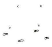tampon de siège Duravit Starck X 100177000 pour siège WC