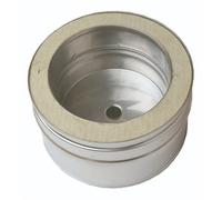 Tampon de visite avec purge - double paroi - Dinak DW6 180 mm