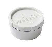 tampon de visite pvc - avec bouchon - mâle / femelle - diamètre 40 mm - nicoll fhb - blanc