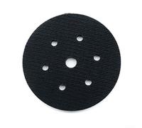 Tampon d'interface en éponge à 7 trous pour ponceuse orbitale, disque de polissage, disque de ponçage noir ou blanc, réduit les vibrations, matériau en mousse à changement rapide, 10 mm d'épaisseur
