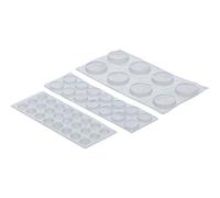 Tampon Élastique Set, 46-Pc., Auto-Adhésif, Transparent