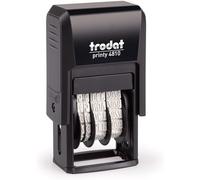 Trodat Tampon encreur automatique Printy 4810 standard encrage noir Caractère H 3,8 mm x 20 mm