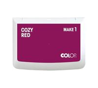 Tampon encreur MAKE 1, 90 x 50 mm, cozy red