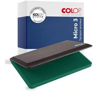 Tampon encreur COLOP Micro 3 | Vert | 160x90 mm | Tampon manuel