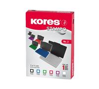 Encreur Pour Tampon - Recharge Pour Tampon - Bleu - 7x11 Cm - Kores - Stampo