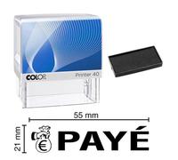 Tampon Encreur Payé Colop Printer 40 59x23mm Noir
