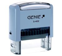 Genie Tampon encreur S XP-402 – Set avec encreur et accessoires, 4 lignes