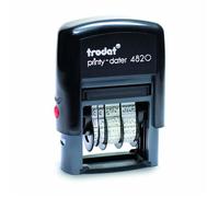 Tampon encreur professionnel - horodateur - dateur Trodat - 4820 - fechador estandar. mesure de la date : 4 mm