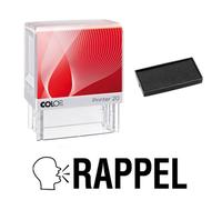 Tampon Encreur Rappel Colop Printer 20 38x14mm Noir