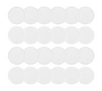 Tampon filtrant réutilisable pour culture de champignons, 24 pièces, matériaux en coton de 2mm d ' épaisseur, substrat monotub, optimisation des flux d ' air du mycélium, disques filtrants monotub en