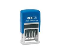 Tampon numéroteur mini s126 6 chiffres h 4 mm colop 104941