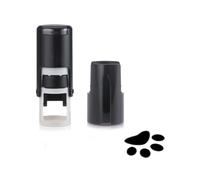 Tampon Paw Print - Loyalty Card Stamper - Encre noire auto-encreur - env. 11 mm