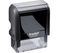 Tampon pour texte Printy 4910 4.0, 3 lignes, noir