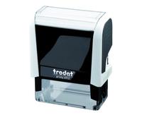 Tampon texte personnalisable Printy 4912 Trodat monochrome 4 lignes