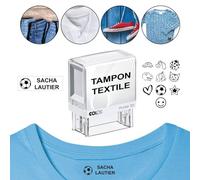 Tampon textile pour marquer les vêtements Personnalisé COLOP Printer 20 38x14mm