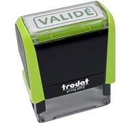 Tampon Trodat X-print 4912 encrage automatique rechargeable, texte VALIDÉ, encre de couleur verte, format de l’impression 46 x 16 mm