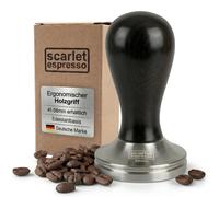Tampone classique pour expresso, 54 mm, en ébène, noir