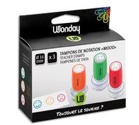 WONDAY Blister de 3 Tampons de Notation Environ 5000 Empreintes